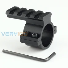 VERY100 Крепление ствола 25,4 мм кольцо 20 мм Вивер Пикатинни адаптер " подходит огни