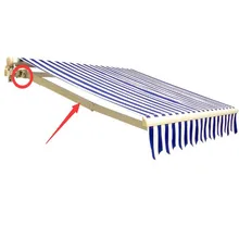 Простое окно выдвижной тент Arm 2 м 1 пара