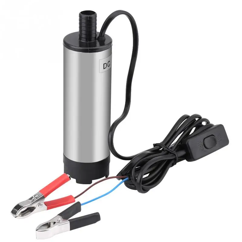 DC 12V Submersible Pump 51mm Detachable Submersible Diesel Fuel Water