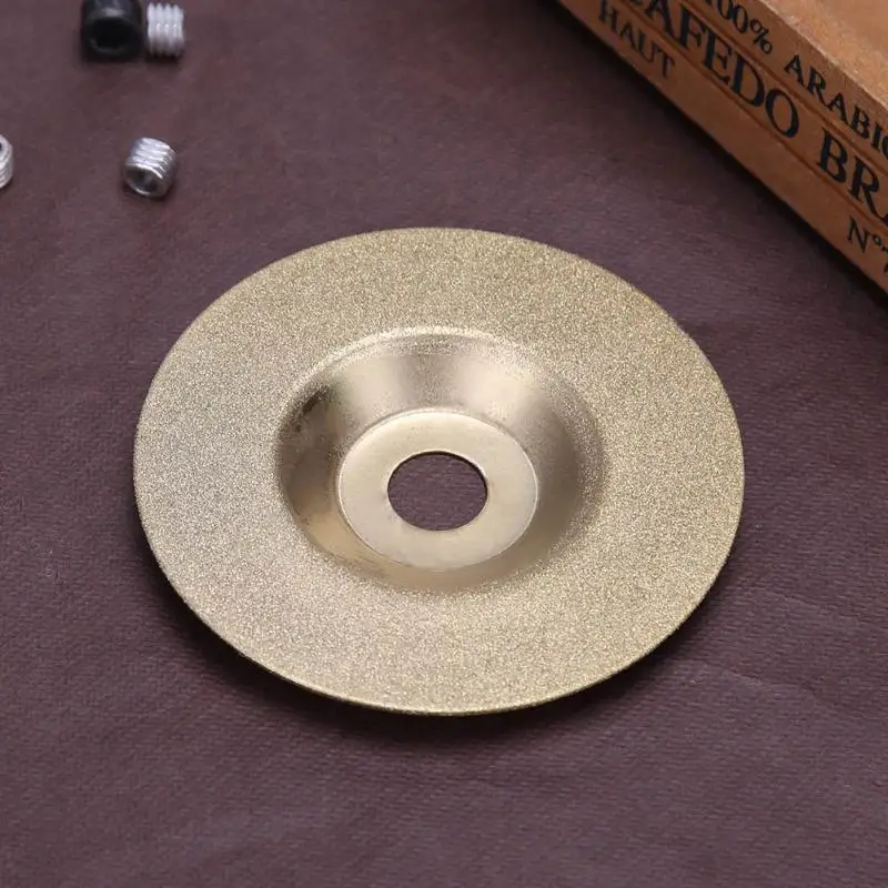 100 мм Алмазная Пила диск роторный инструмент с покрытием электроинструменты шлифовальный Полировочный дисковый пильный диск Вращающийся отрезной диск для резьбы
