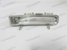 1 Pcs White car drl Circulação Diurna front Light luz do dia do lado direito luz de nevoeiro LEVOU dimmer à prova d’ água flash Para FORD EDGE 2011 2012