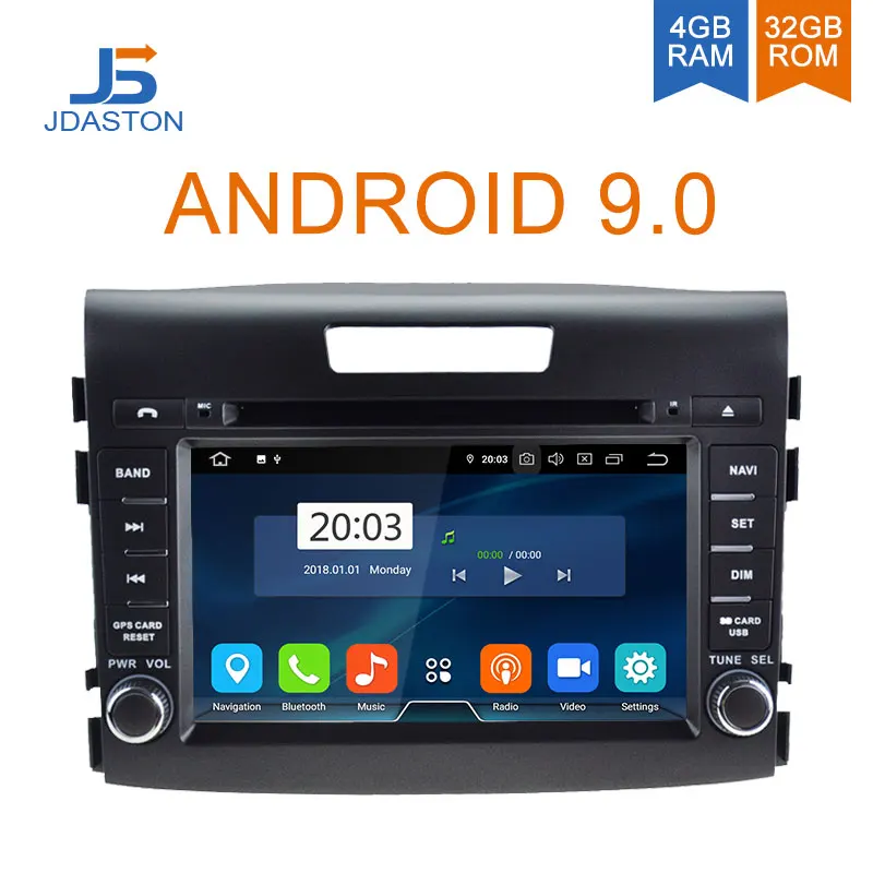 

JDASTON Android 9.0 Car DVD Player For onda CRV CR-V 2011 2012 2013 2014 2015 WIFI Multimedia GPS Stereo 2 Din Car Radio Audio
