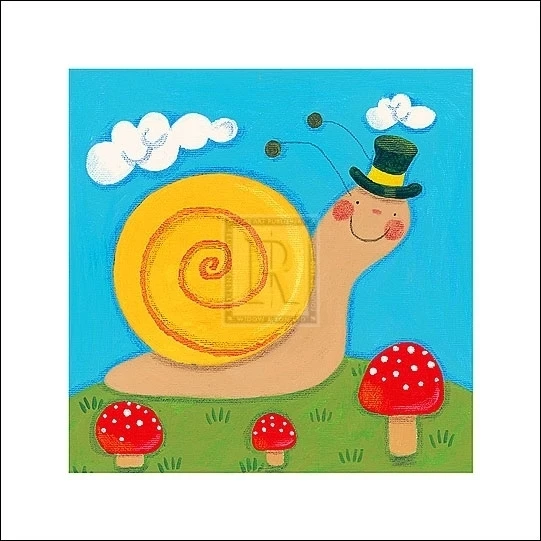 Mini Bugs I Poster Print by Sophie Harding (8 x 8)