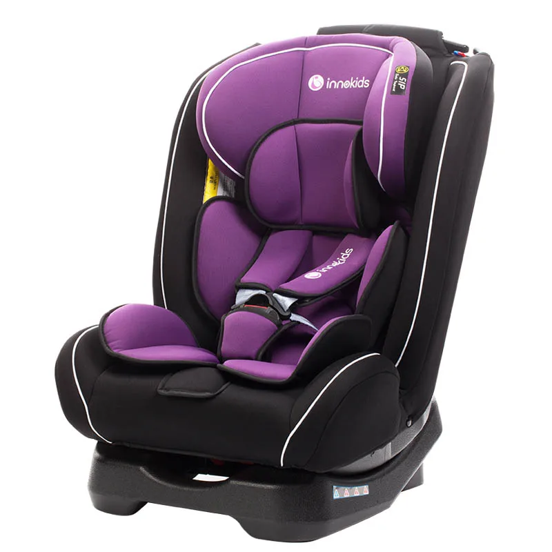 Innokids детское автомобильное кресло безопасности Isofix интерфейс жгут регулируемое детское сиденье безопасности автомобильное кресло-бустер бренд 0-12 лет - Цвет: purple