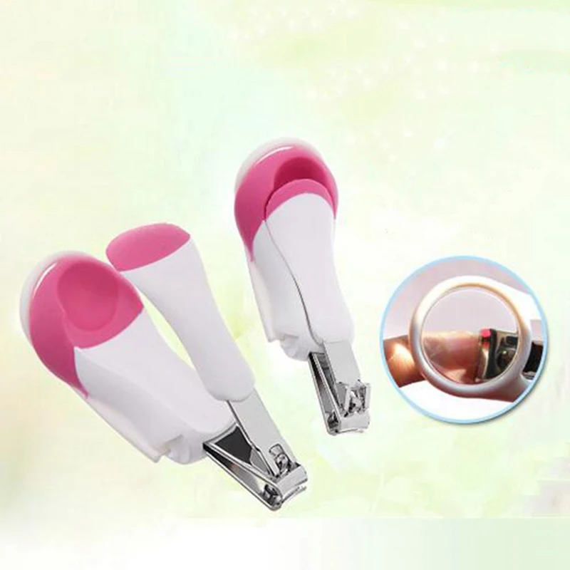 Children Pocket Finger Toe Nail Clipper With Magnifier Magnifying Glass For Babies Children & Adults Baby Manicurem Nail Care