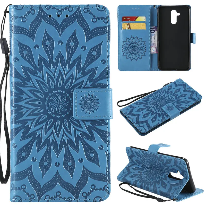 

Huawei Mate 20 Lite Sunflower Protector Leather Wallet Case Huawei Mate 20 Lite PU Book Flip Cover Mate 20 Lite Soft TPU Case
