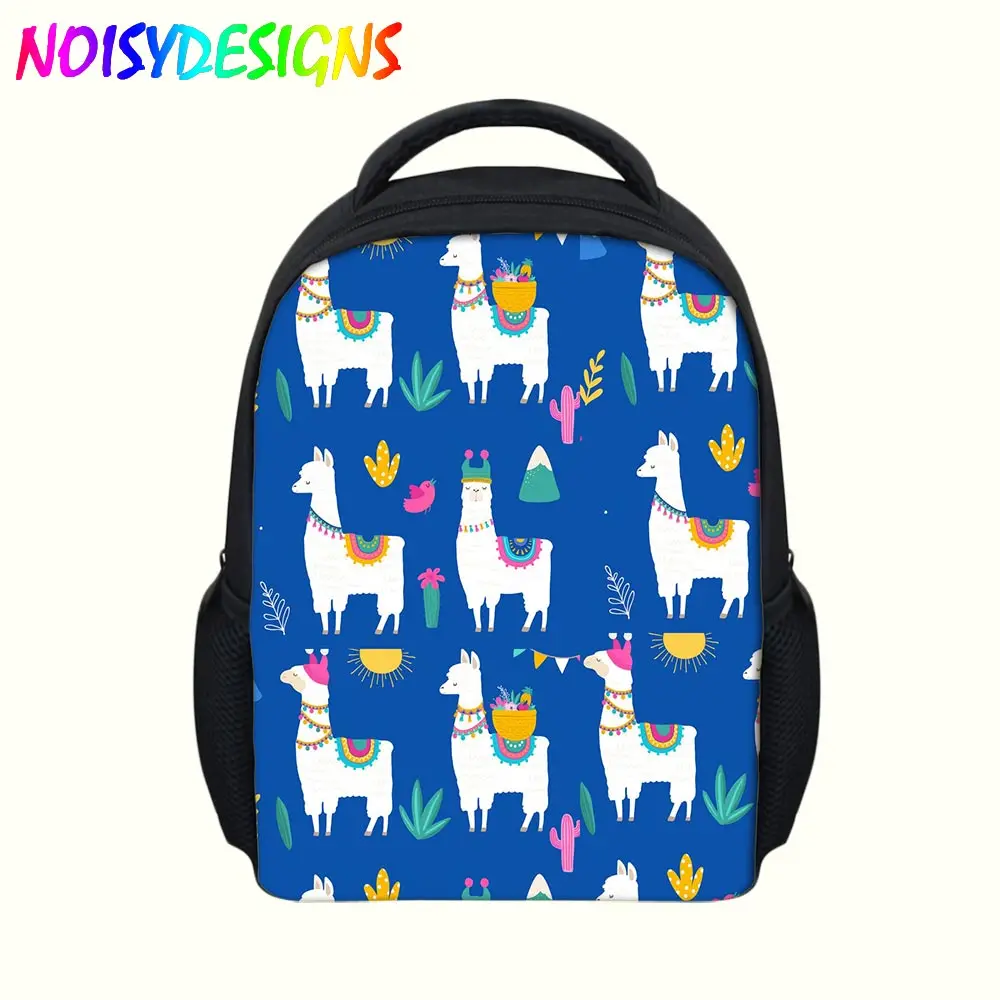 

2019Alpaca Backpack Girl Junior high School Student Bag Llama School Bags Mochila Escolar Worek Plecak Bags