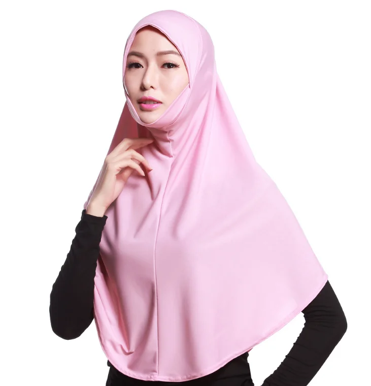 Модные прозрачные белье конопли one piece underscarf больший размер хиджаб никаб мусульманских головные уборы Малайзия хиджаб