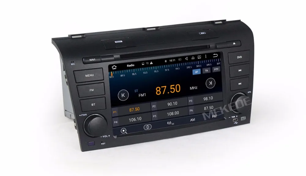 Sale MEKEDE M518 7inch 2din Quad core pure android 7.1 car radio car gps dvd player for Mazda 3 2003-2009 support google playstore 15