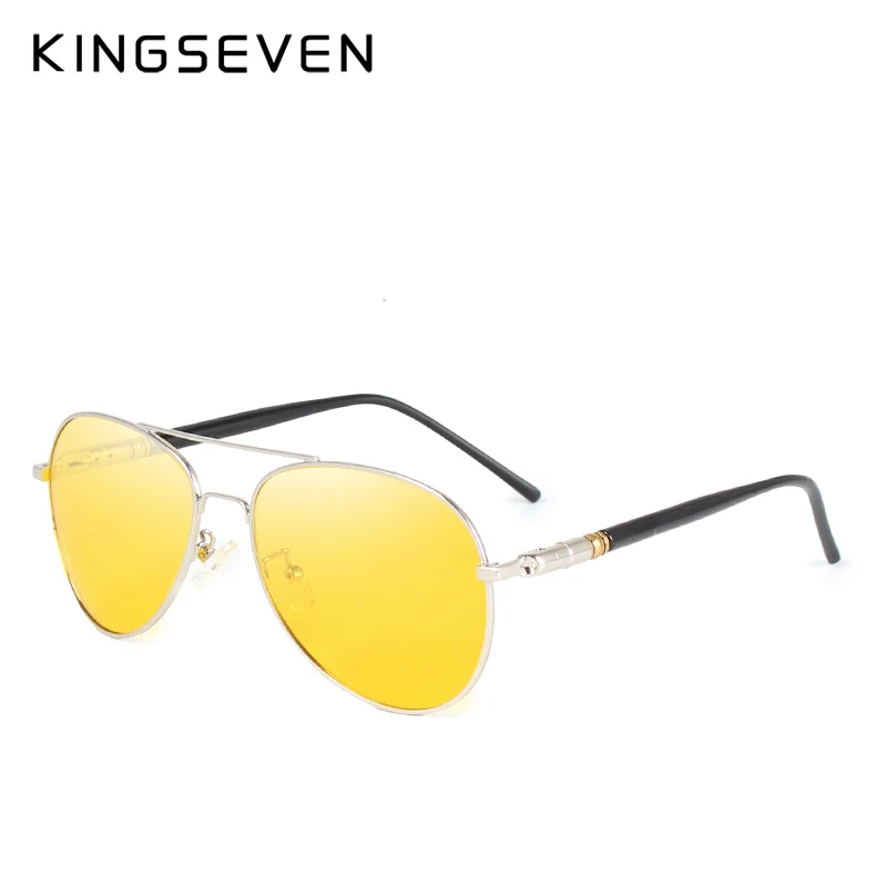 Kingseven, мужские солнцезащитные очки, очки ночного видения, HD поляризатор, солнцезащитные очки, мужские очки для вождения, мужские и женские аксессуары