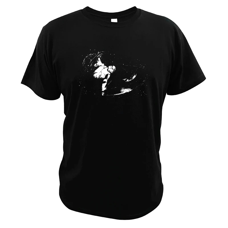 

Darth Vader Tshirt Skateboarding In The Universe T-shirt Funny 100% Cotton Fashionable Space Tee EU Size