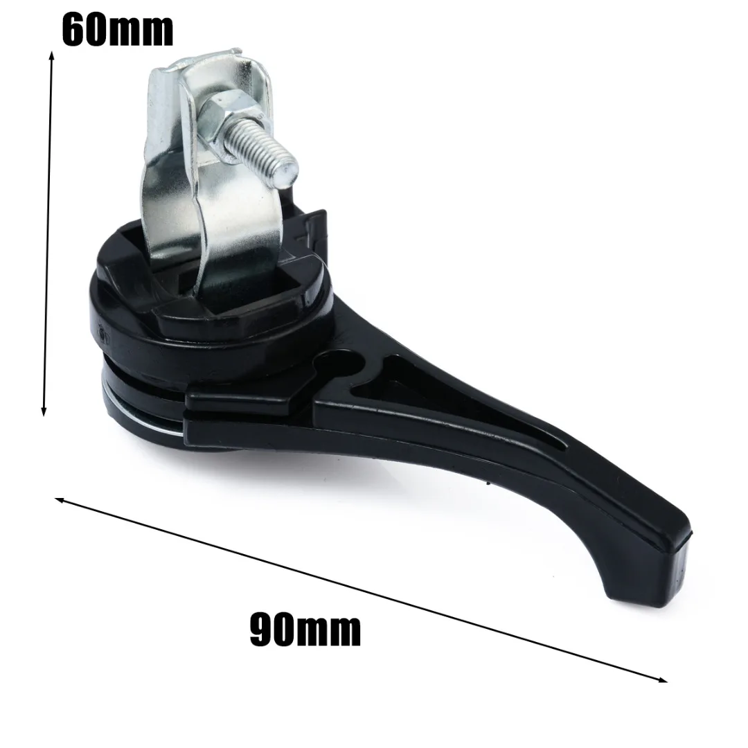 Universal Throttle Lever Black Throttle Lever For 23mm - 27mm Lawn Mower Handlebar Replacement Garden Supply Tool