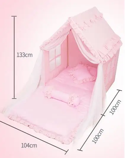Луи Мода детские кровати палатка игра дом девушка белье Крытый - Цвет: G1