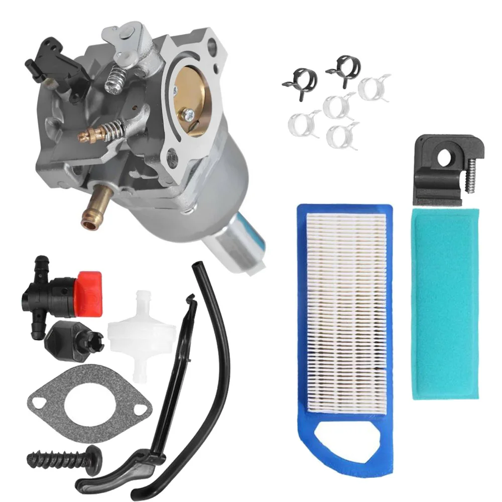 MIA12509 Carburetor Compatible with John Deere L107 L108 115 LA115 LA105 D110 LA125 Lawn Mower Tractor with GY20573 M149171 Air Filter Pre Fuel Filter MIA11474 MIA11520