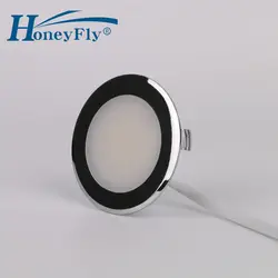 HoneyFly запатентованная светодиодный вниз свет 220-240 V 2 W светодиодный потолочный светильник SMD 2835 Крытый 55 мм Вырезать отверстие очень легко