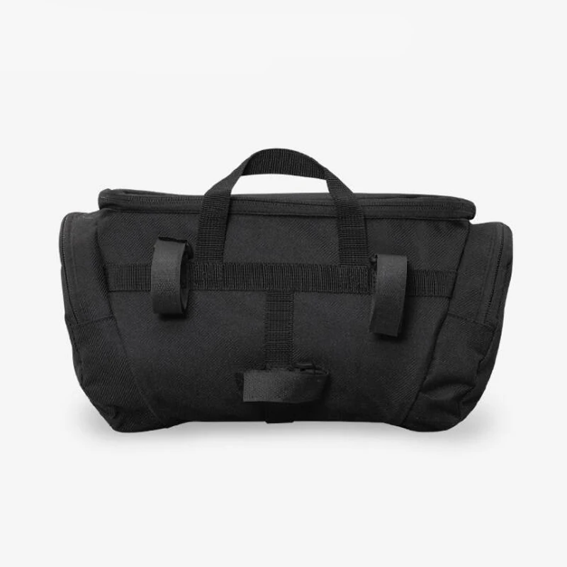 Discount Bike Handlebar Bag Bicycle Front Tube Pocket Bikepacking Bag Hiking Cycling Pannier Bicycle Mountain Bags Bike Accessories 3