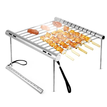 

1Set Camping Grill - a lightweight Multi-function Universal Barbecue Accessories Portable BBQ Grill for Home for Camping