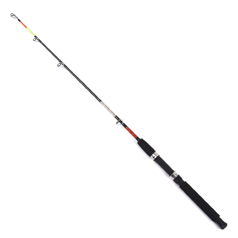 

2018 Saltwater Jigging Rod Spinning Deep Sea Boat Fishing Rod Lure Weight 50-100g 1 1.35 1.5 m 2 Section Fibergalss Fishing Pole