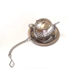 Мини милый кулон для заварки чая из нержавеющей стали, дизайн для дома и офиса, ситечко для чая, заварник-подарок, Креативные аксессуары для чая, ZA4663