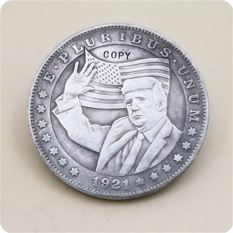 Type #3_Hobo Nickel Coin 1921-D Morgan Dollar COPY COIN FREE SHIPPING | Дом и сад