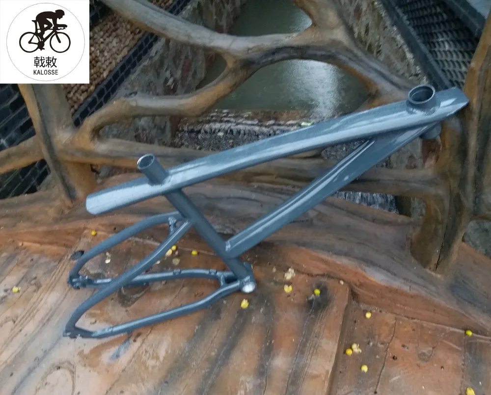 Cheap Kalosse aluminum    MTB frame  ,135mm rear hubs,   city   bike frame  mountain bicycle   frame   26X17 inch 0