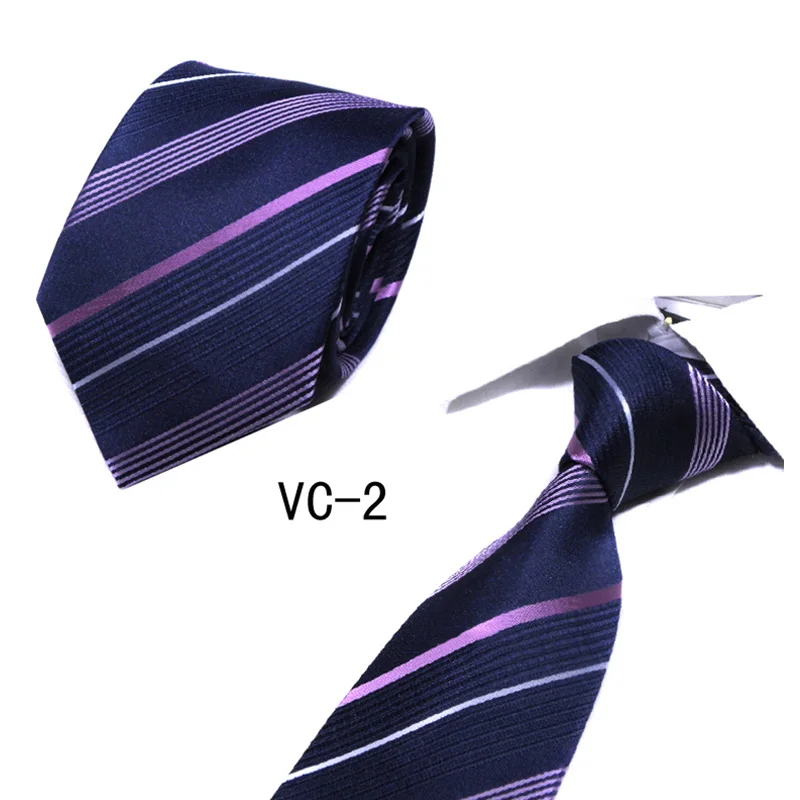 Модный Галстук Классический мужской галстук с рисунком «Шотландка» официальный деловой костюм галстуки мужские хлопковые обтягивающие тонкие галстуки Красочные галстук аксессуар для рубашек - Цвет: VC-2