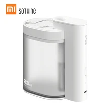 Xiaomi Mijia Sothing увлажнитель воздуха бытовой Настольный бесшумный очиститель воздуха геометрический Электрический распылитель воды зарядка через usb 260 мл