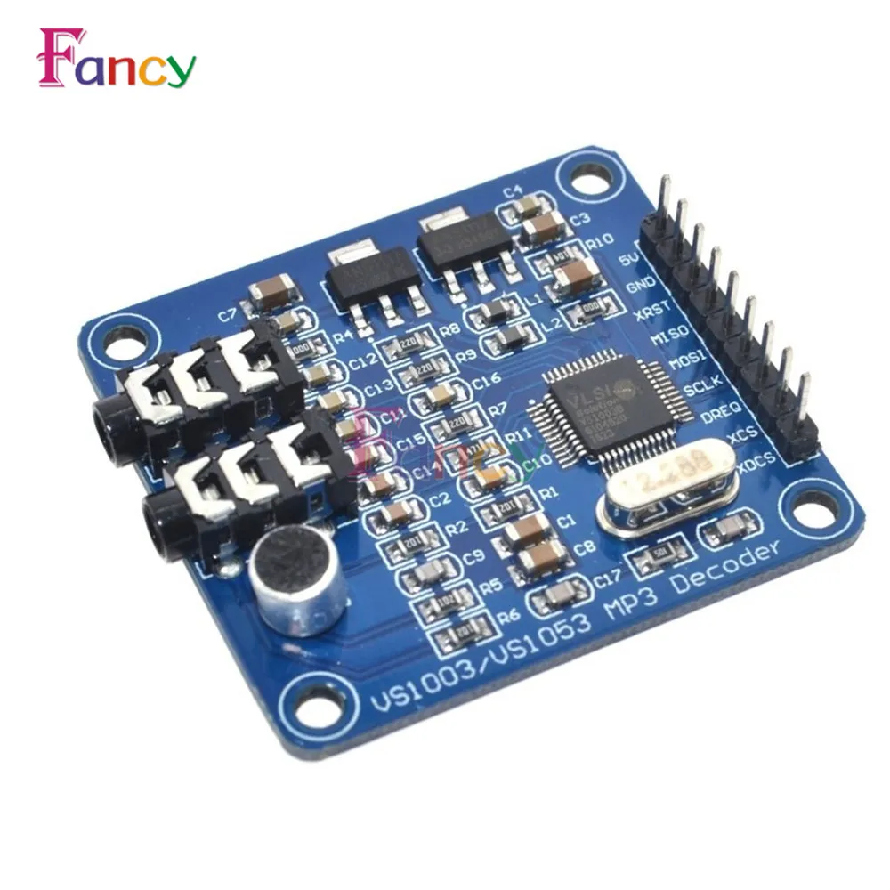 VS1003B VS1053 MP3 Module Development Board VS1053b VS1053 IC Onboard Recording Function vs1003b vs10038 vs1053b lqfp48
