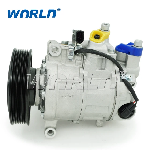 US $152 0 |AUTO A/C COMPRESSOR for Audi A6 2004 2011 2 4 2 8 3 0 3 2 A7 2 8 3 0/A6 2 4 3 0 TFSI/Q5 3 2 TFS/S5 3 0I V6/A5 3 2 V6 4F0260805 -in