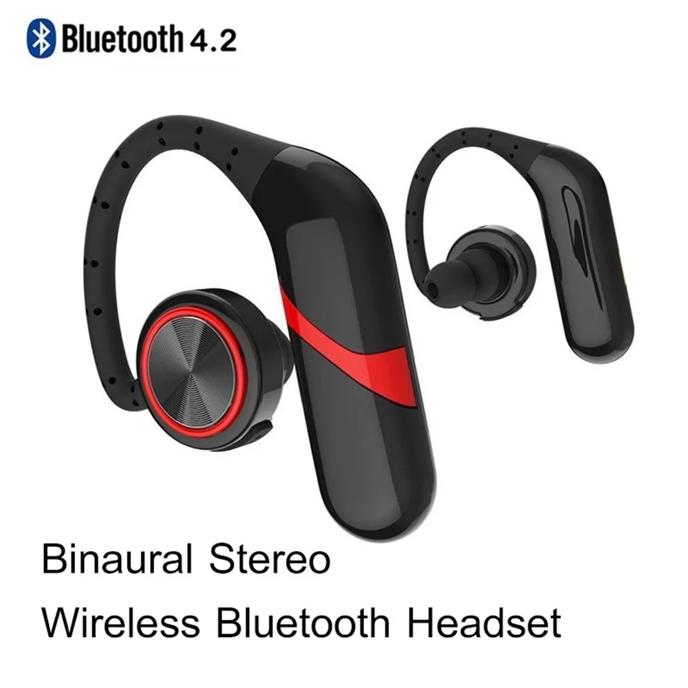 Водонепроницаемый TWS-S800 ушной крючок беспроводные наушники Bluetooth шумоподавление Бизнес беспроводные наушники гарнитура Bluetooth с микрофоном