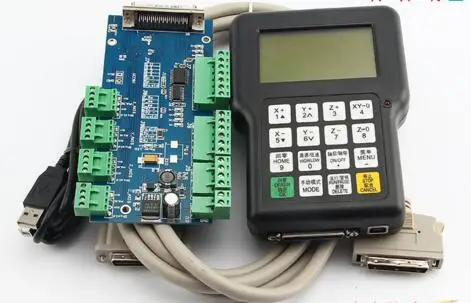 Online Versión en inglés máquina de grabado tarjeta de control DSP 0501 controlador de mango