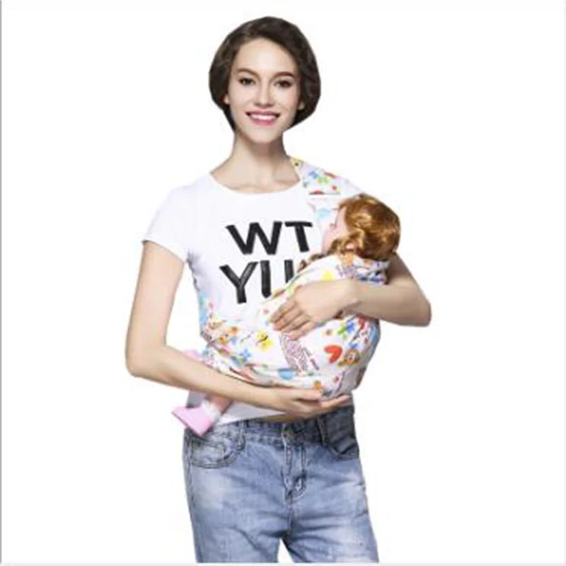 

Front Facing Breathable Soft Infant Wrap Activeity Carriers Different Patterns Baby Breast Feeding Sling Wraps