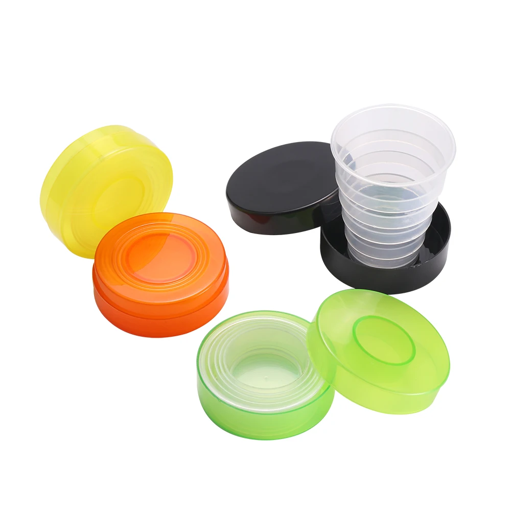 

Portable car cup holder organizer Folding Collapsible Drink Holder Auto Interior Retractable Food-Grade PP Travel Cup Mug