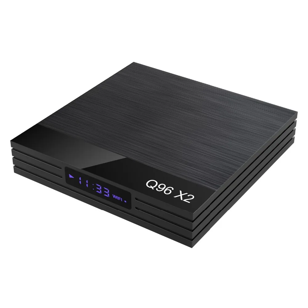 Android tv Box Q96 X2 4G 32G Amlogic S905X2 Четырехъядерный 4K HD 1080P 2 5G двойной WiFi USB3.0 медиаплеер с