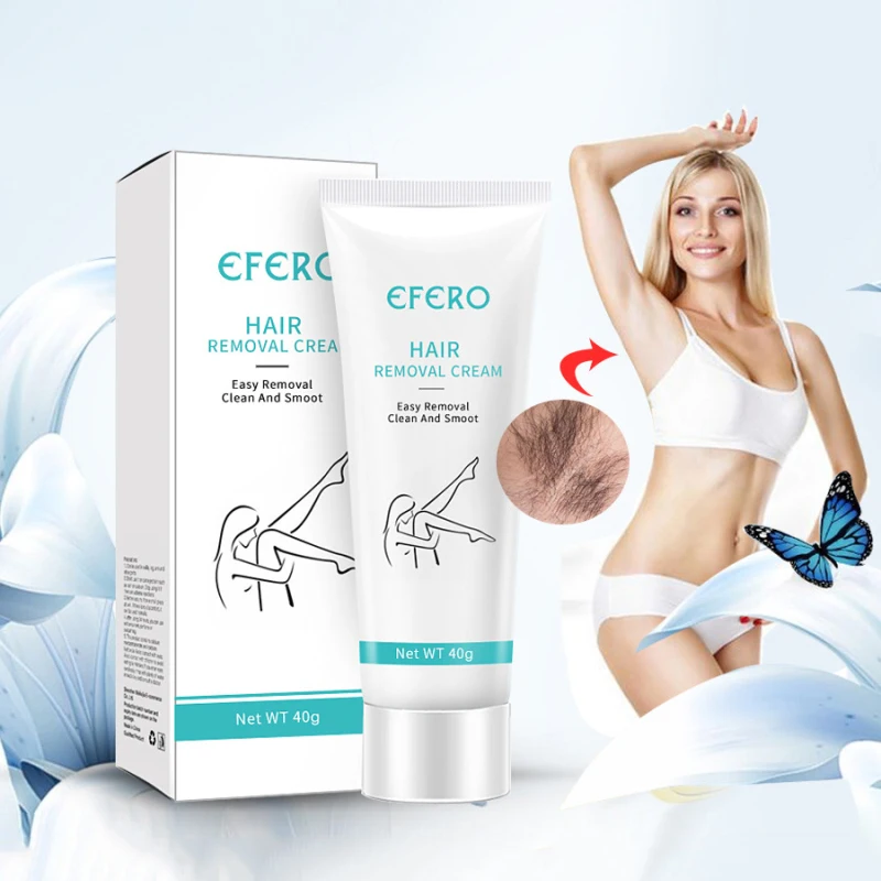 Крем для удаления волос EFERO 40 г крем депиляции без боли эффективный тела ног