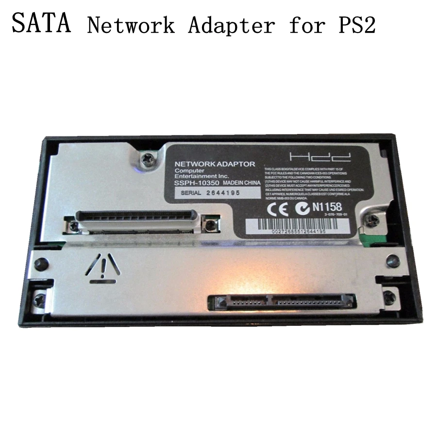 

XBERSTAR SATA Adapter for PS2 SATA 2.5" / 3.5" HDD Hard Disk Adapter Network Adaptor for Sony Playstation2