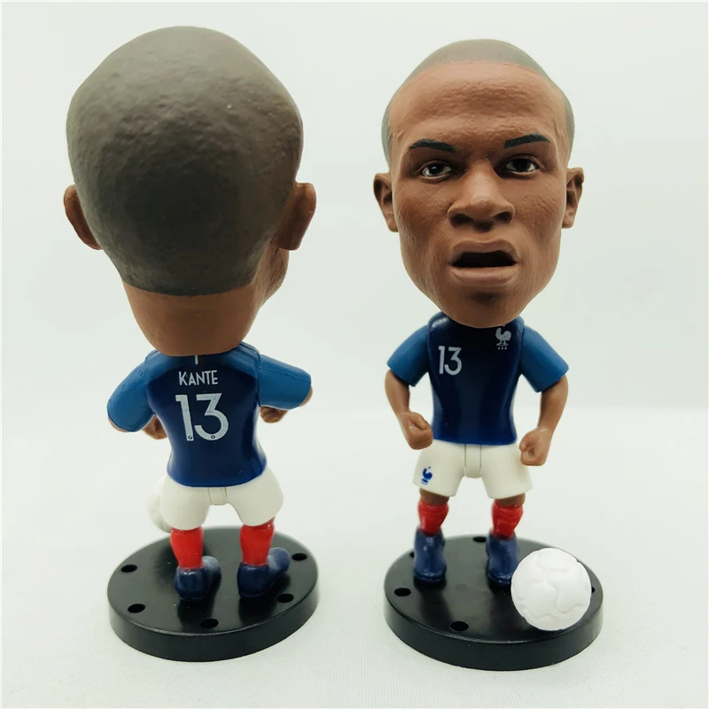 Soccerwe N' Golo Kante Doll France13 Football Team 2018 World Blue Kit