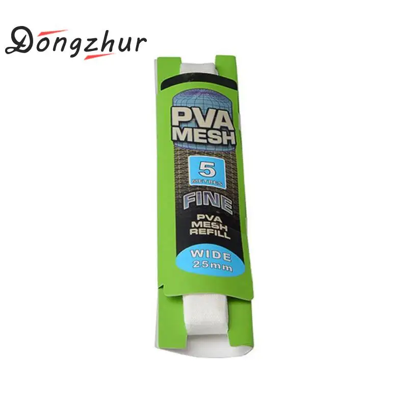 

Dongzhur 25mm*5M 37mm*5M PVA Refill Mesh Carp Fishing Mesh Bait Hold Bag Fishing Tackle Accessories Wholesale Dropshipping