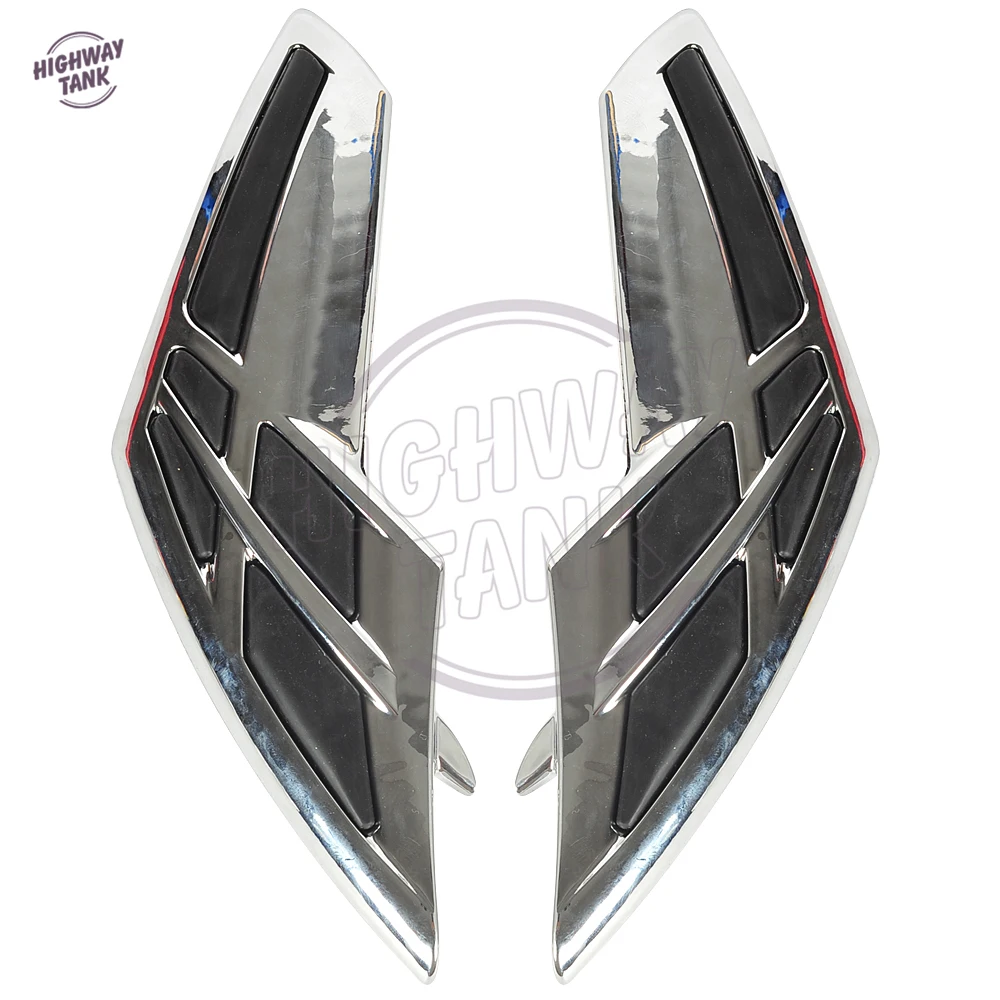 ABS Пластик хром мотоцикл обтекатель бака Накладка чехол для Honda Goldwing GL1800 2001-2011