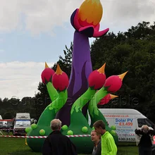 Горячая 6mH огромный надувной цветок для украшения событий