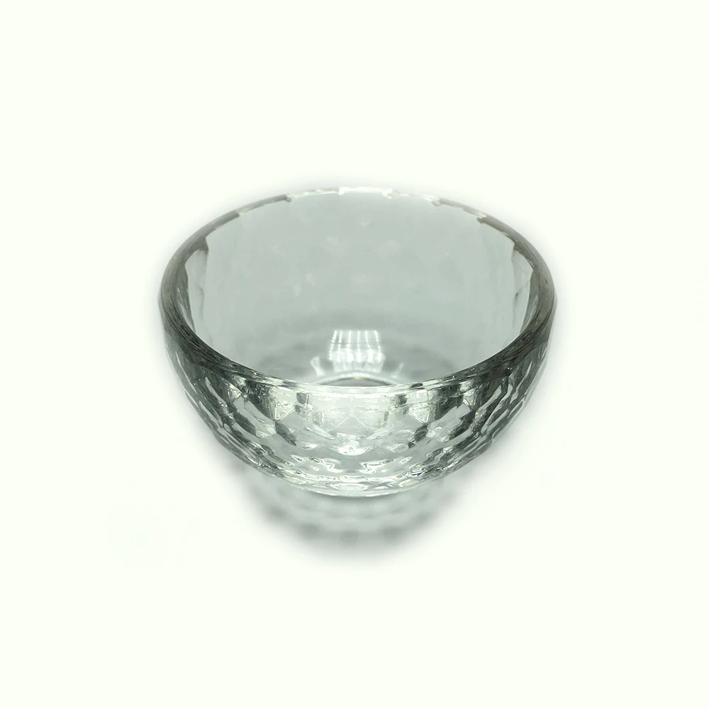 

Free shipping 1 pc Excellent Hand MadeShinning Facet Crystal Clear Christian Decor Holy Water Bowl