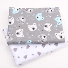 Новинка, 2 шт./партия, 40x50 см, хлопковая ткань для шитья, детская подушка, лоскутное шитье, ткань для постельных принадлежностей, ткань для DIY куклы k436