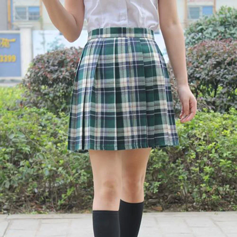 green skirt uniform