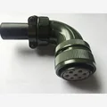 1 stücke 20 stücke Ellenbogen Luftfahrt Jack Encoder Servo Motor Anschluss 7 Pins MS3108B24 10S-in Steckverbinder aus Licht & Beleuchtung bei