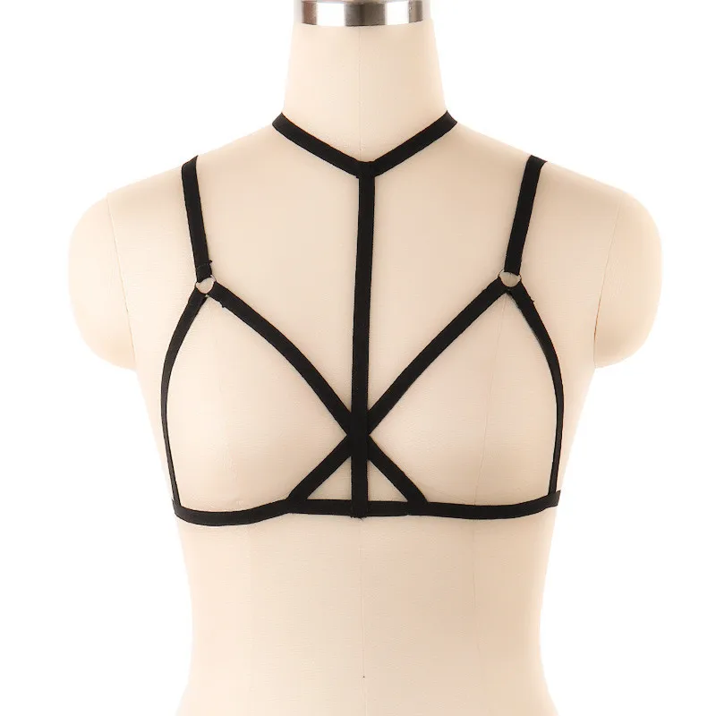 Sexy Lingerie Bra Bandage Open Cup Bra Bust Chest Line Plus Size Lingerie Erotic Underwear Porn costumes feminine wire cage Sexy Lingerie Bra Bandage Open Cup Bra Bust Chest Line Plus Size Lingerie Erotic Underwear Porn costumes feminine wire cage