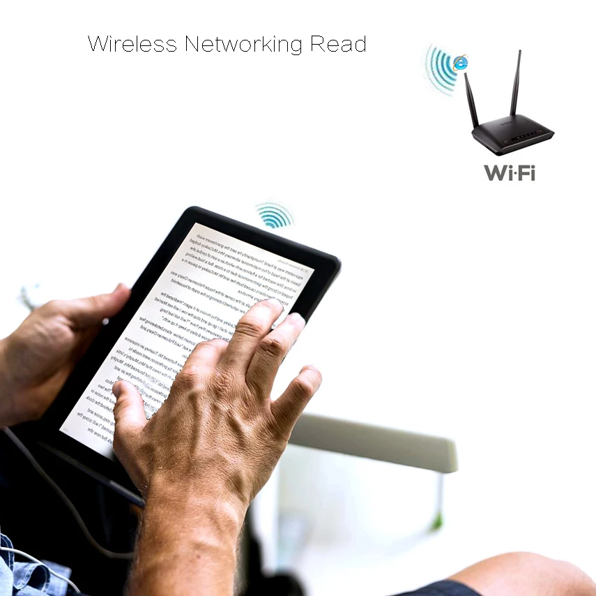 7 дюймов HD Цвет сенсорный Экран Беспроводной Wi-Fi для приставки Android smart цифровой плеер для чтения электронных книг ПК многофункциональное устройство 4000 мА/ч, литий-Батарея