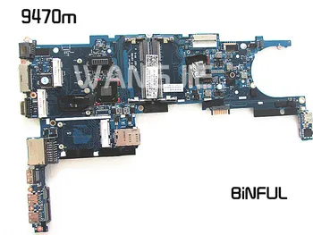 

Qualit For HP 9470M Laptop motherbard 717843-001 717843-501 SPS-MB Q77 i5-3437U 100% fully tested