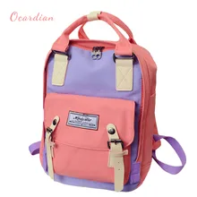 Ocardian Mochila корейский печати холст рюкзак Для женщин Школьные сумки сделано в Китае Повседневное #30 2017 подарок