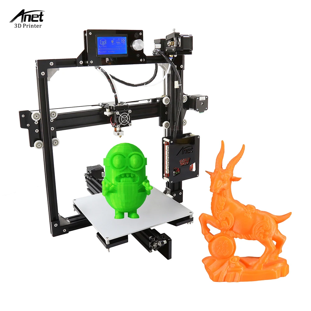 Aliexpress.com : Buy Anet A2 High Precision Desktop 3D Printer Kits ... - Anet A2 High Precision Desktop 3D Printer Kits Prusa I3 Kit DIY Kit Self Assembly LCD