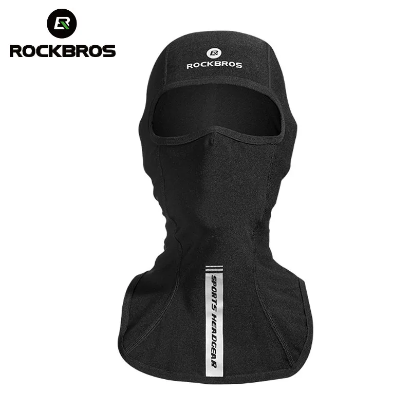 

ROCKBROS Winter Ski Bibs Balaclava Thermal Face Mask Skiing Windproof Neck Scarf Snowboard Warmer Fleece Hood Motor Bicycle